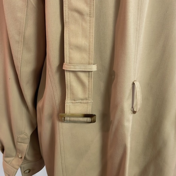Khaki color safari jacket with belt - Picture 5 of 7
